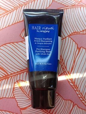 NEW Sealed Hair Rituel by Sisley Pre-Shampoo Purifying Mask White Clay 200ml